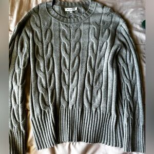 workshop S grey sweater